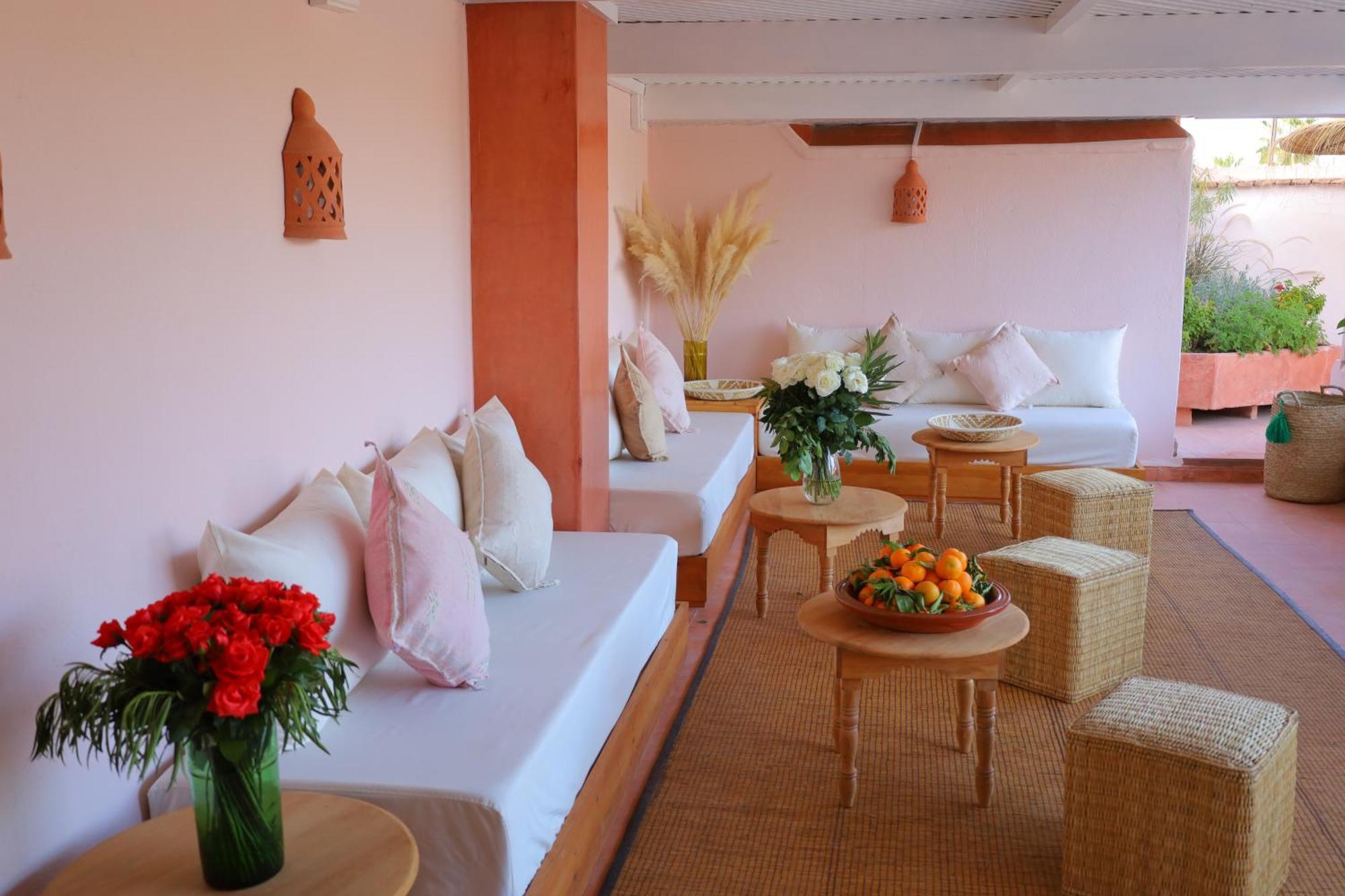 Riad Prive Sadaka Bassin Rooftop Марракеш Экстерьер фото