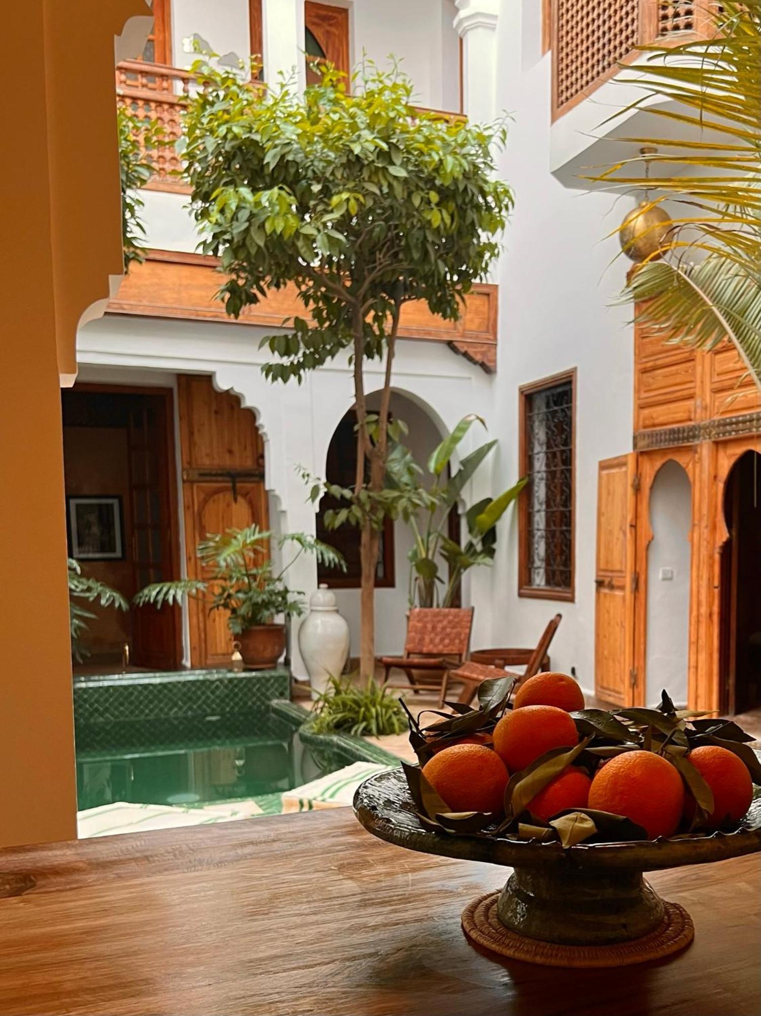 Riad Prive Sadaka Bassin Rooftop Марракеш Экстерьер фото