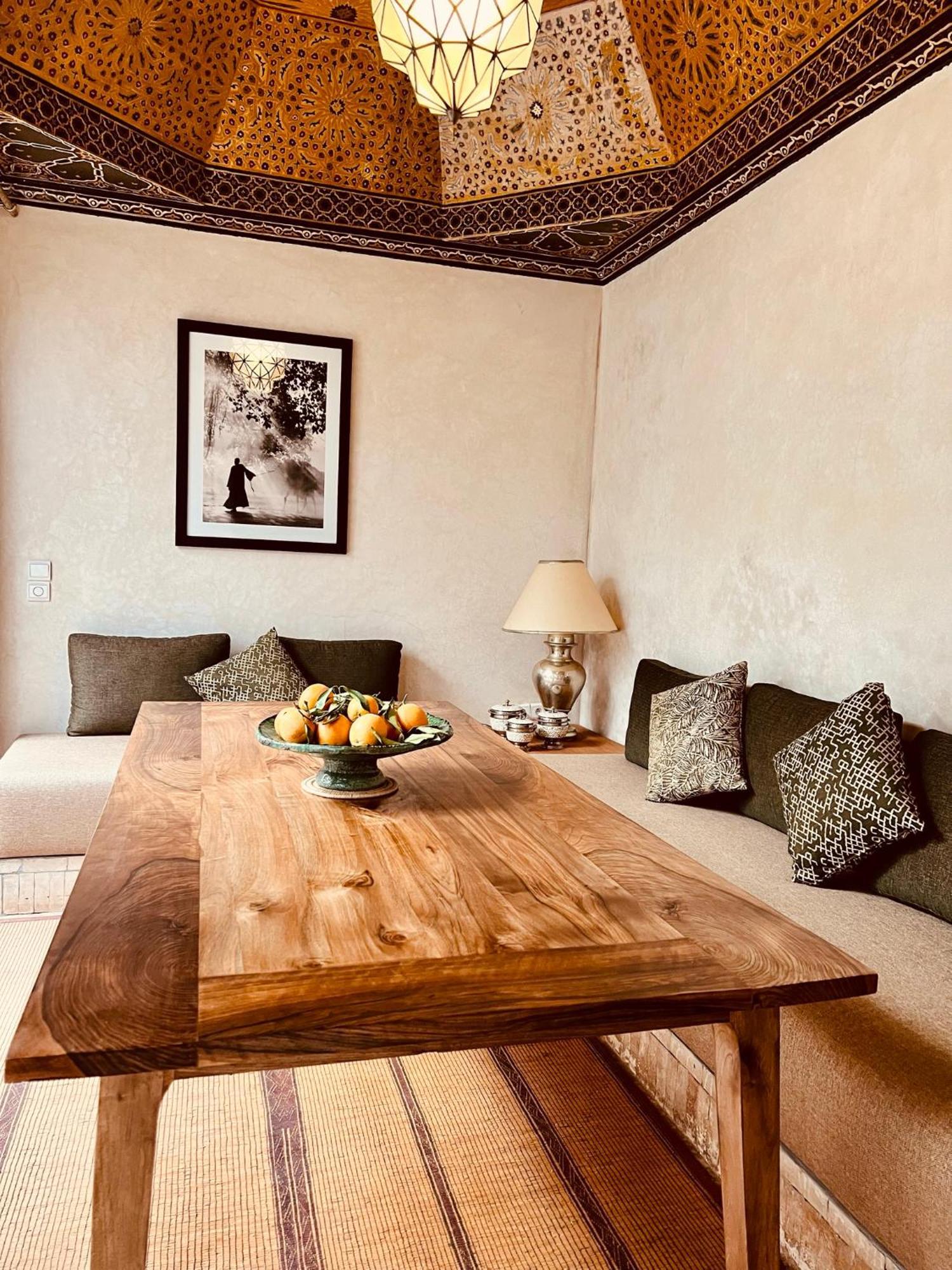 Riad Prive Sadaka Bassin Rooftop Марракеш Экстерьер фото