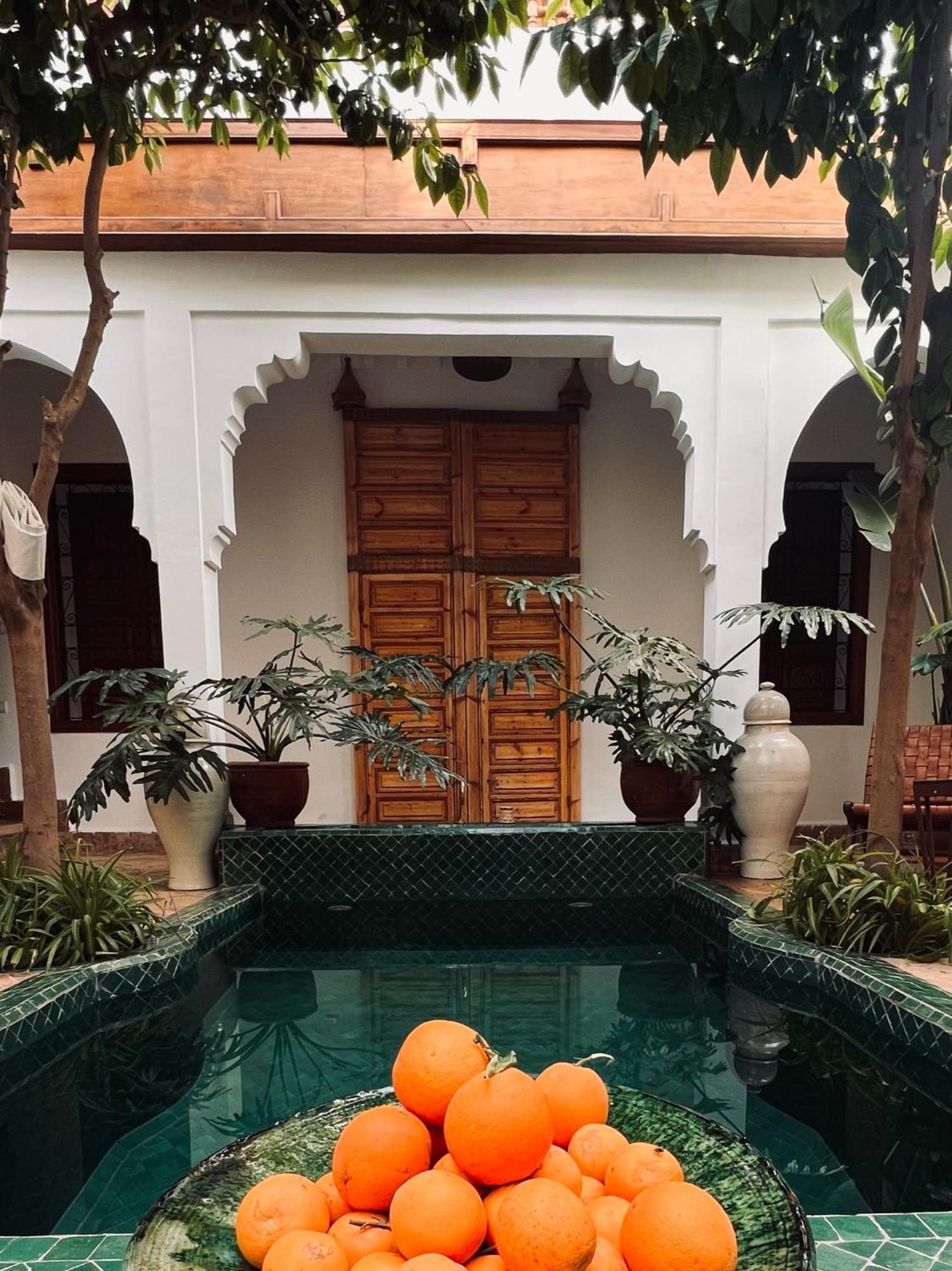 Riad Prive Sadaka Bassin Rooftop Марракеш Экстерьер фото