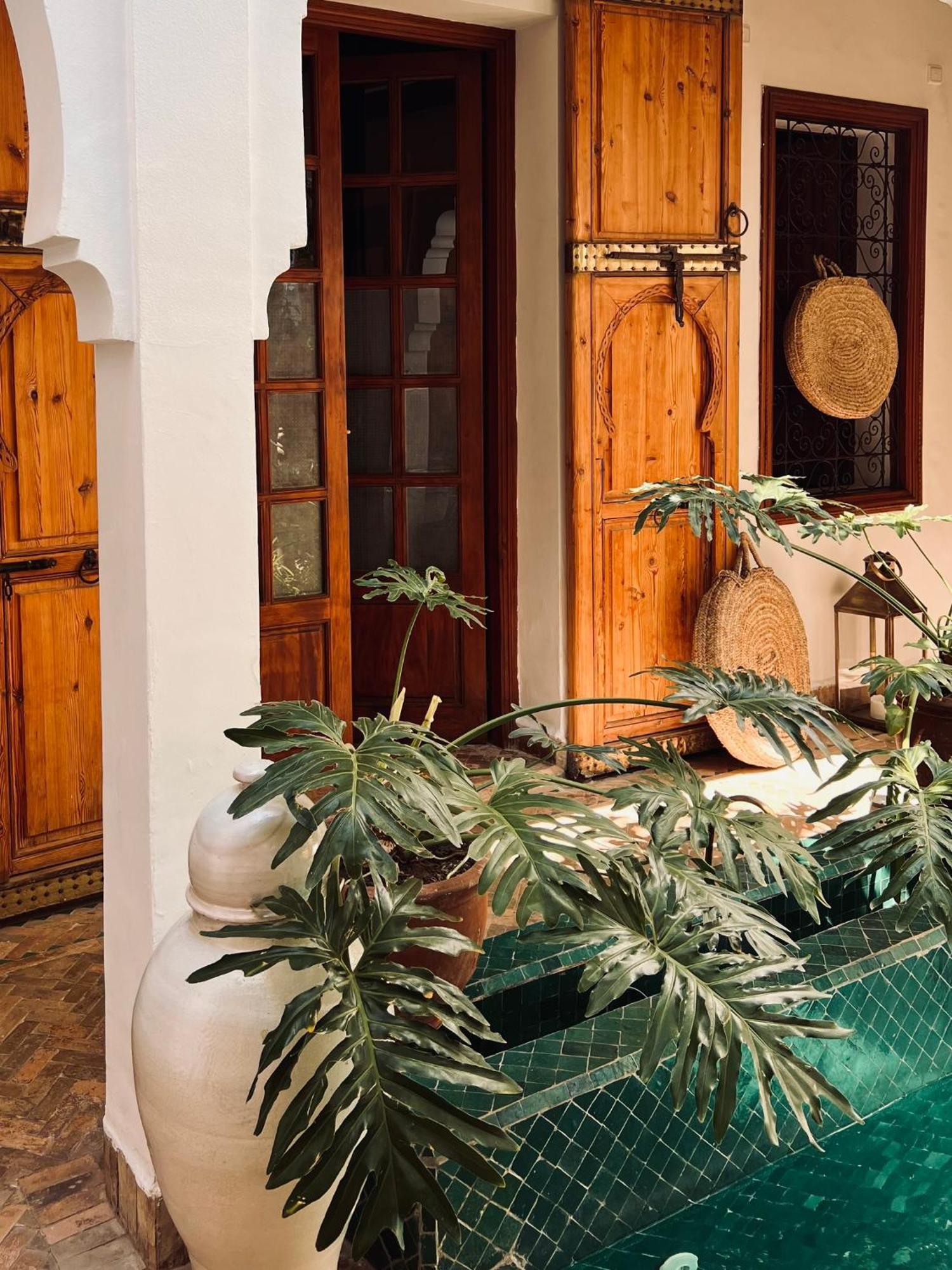 Riad Prive Sadaka Bassin Rooftop Марракеш Экстерьер фото