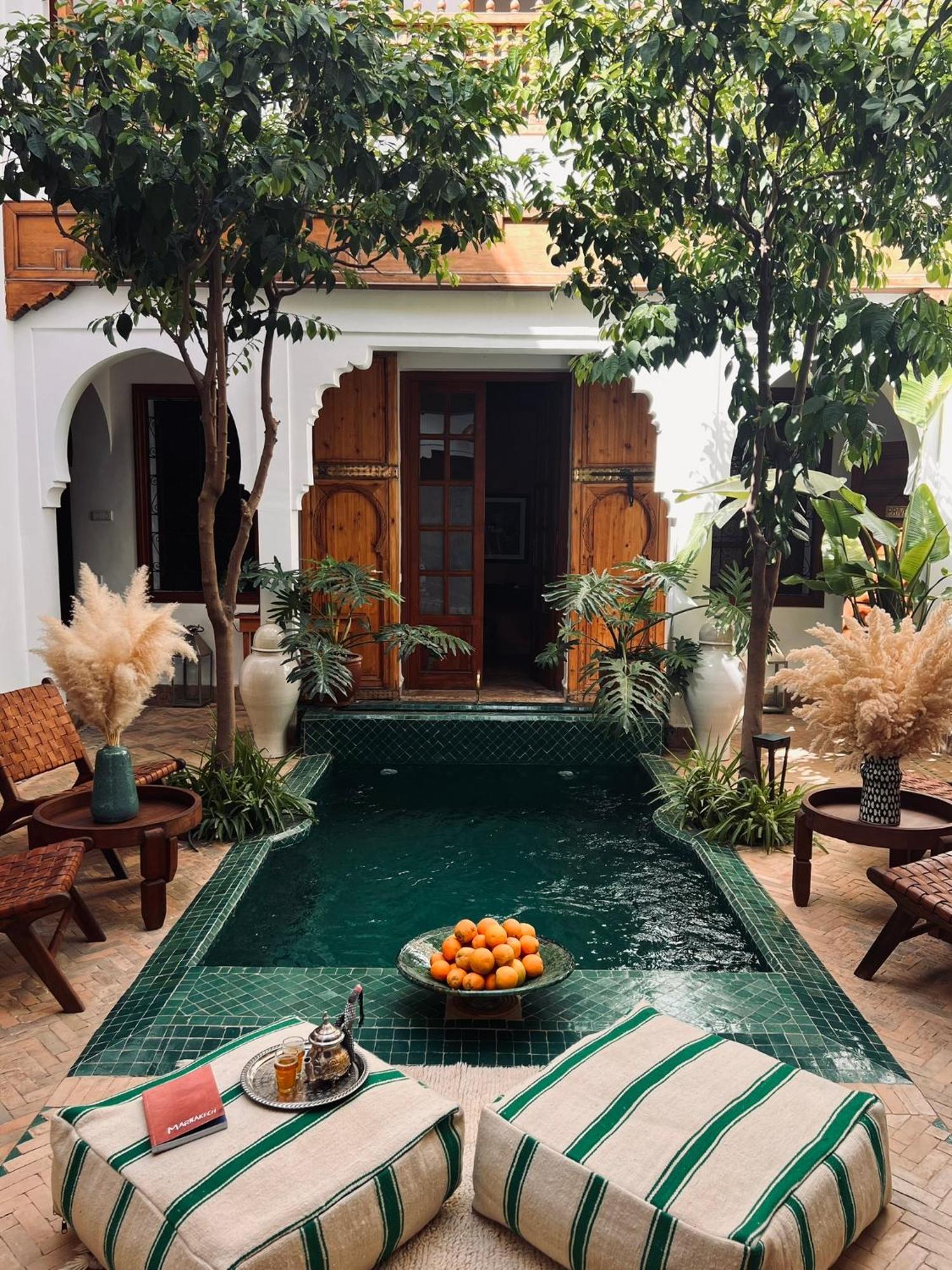 Riad Prive Sadaka Bassin Rooftop Марракеш Экстерьер фото